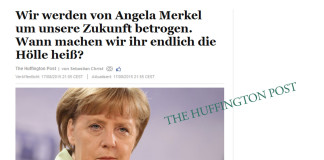 Huffpost: von Merkel betrogen